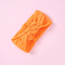 Load image into Gallery viewer, Nylon Headband with Cross Chinese Knot for Babies