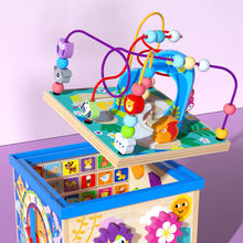 Load image into Gallery viewer, Large Wooden Multifunctional Educational Bead Box Toy ITDinos®
