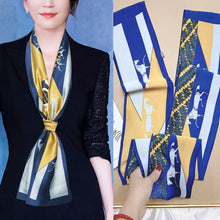 Load image into Gallery viewer, Chic Long Silk Scarf for Women - Versatile Spring Accessory