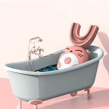 Load image into Gallery viewer, Children's U-shaped Ultrasonic Electric Toothbrush ITDinos®