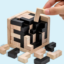 Lade das Bild in den Galerie-Viewer, 3D Wooden Cube Puzzle Toy ITDinos®
