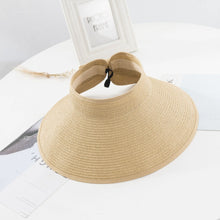 Load image into Gallery viewer, Spring Summer Wide Brim Hat with Bow - Trendy Style