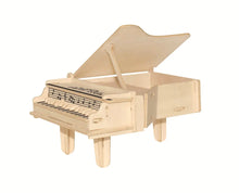 Lade das Bild in den Galerie-Viewer, 3D Wooden Puzzle Model - Piano Educational Toy ITDinos®