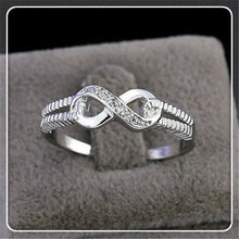 Load image into Gallery viewer, Creative Diamond-Inlaid Infinity Ring for Women ITDinos®
