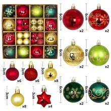 Lade das Bild in den Galerie-Viewer, 44pcs Christmas Ornaments Set with Decorative Balls ITDinos®