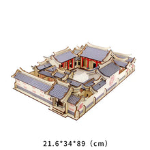 Load image into Gallery viewer, 3D Wooden Puzzle DIY Model for Kids - Courtyard Design ITDinos®