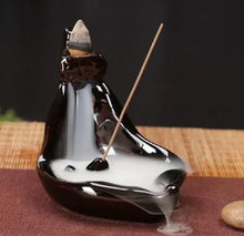 Load image into Gallery viewer, Black Ceramic Incense Burner ITDinos®