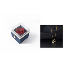 Load image into Gallery viewer, Fashion Acrylic Rotating Rose Jewelry Box ITDinos®