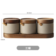 Load image into Gallery viewer, Japanese Ceramic Spice Jar Set for Home and Commercial Use ITDinos®