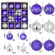 Lade das Bild in den Galerie-Viewer, 44pcs Christmas Ornaments Set with Decorative Balls ITDinos®