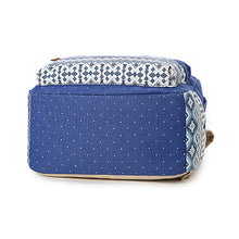 Lade das Bild in den Galerie-Viewer, Canvas Print Women's Backpack for Travel and School ITDinos®