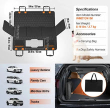 Load image into Gallery viewer, VEVOR 54" x 25.6" Waterproof Dog Car Seat Cover for Back Seat ITDinos®