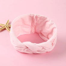Load image into Gallery viewer, Nylon Headband with Cross Chinese Knot for Babies