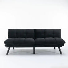 Lade das Bild in den Galerie-Viewer, Black Convertible Folding Modern Sofa Bed ITDinos®