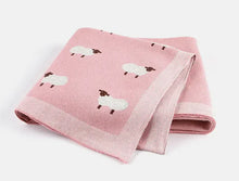Load image into Gallery viewer, Baby Sheepskin Blanket and Windproof Cover
