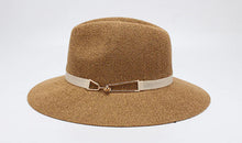 Load image into Gallery viewer, Women's Wide Brim Jazz Hat, Knit Sun Hat