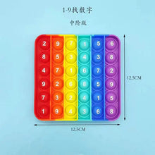 Load image into Gallery viewer, Cognitive Toy for Kids - Rainbow Multiplication Focus ITDinos®