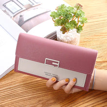 Load image into Gallery viewer, Clutch Long Tri-fold Wallet with Multi-card and Coin Purse ITDinos®