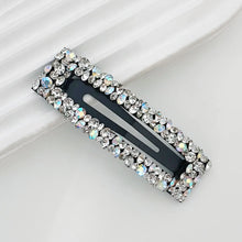 Load image into Gallery viewer, Korean Style Rectangular BB Hair Clip with Rhinestones