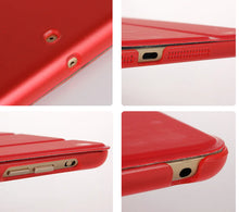 Load image into Gallery viewer, Folding Leather Case for Tablet Protection