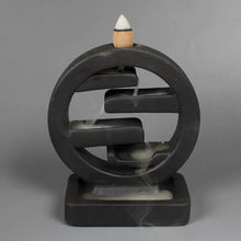 Lade das Bild in den Galerie-Viewer, Minimalist Ceramic Backflow Incense Burner Decor ITDinos®