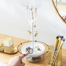Load image into Gallery viewer, Branch Jewelry Rack with Rotatable Base and Storage Box ITDinos®