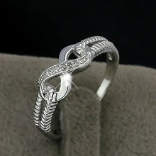 Load image into Gallery viewer, Creative Diamond-Inlaid Infinity Ring for Women ITDinos®
