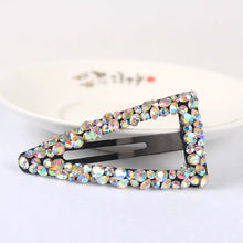Load image into Gallery viewer, Korean Style Rectangular BB Hair Clip with Rhinestones