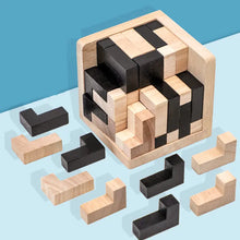Lade das Bild in den Galerie-Viewer, 3D Wooden Cube Puzzle Toy ITDinos®