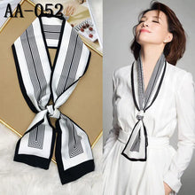 Load image into Gallery viewer, Chic Long Silk Scarf for Women - Versatile Spring Accessory