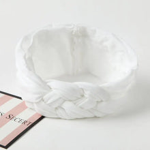 Load image into Gallery viewer, Nylon Headband with Cross Chinese Knot for Babies