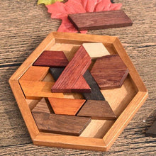Lade das Bild in den Galerie-Viewer, Wooden Puzzle Toy for Kids - Brain Teaser Game ITDinos®