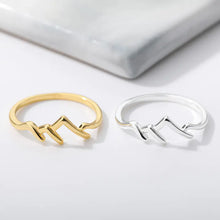 Load image into Gallery viewer, Simple Mountain Peak Creative Ring ITDinos®