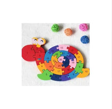 Load image into Gallery viewer, Wooden Butterfly Puzzle for Kids - Alphabet & Numbers ITDinos®