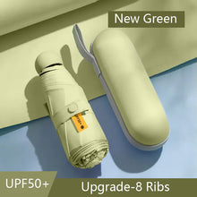 Lade das Bild in den Galerie-Viewer, Kompakter Sonnenschutzschirm mit 8 Speichen