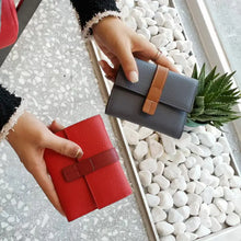 Load image into Gallery viewer, First Layer Short Cowhide Color Matching Wallet ITDinos®