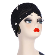 Load image into Gallery viewer, Cap in Solid Color with Shiny Fabric