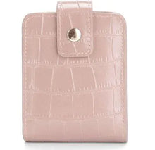 Load image into Gallery viewer, Chic Croc Cosmetic Case with Mirror