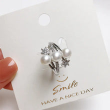 Load image into Gallery viewer, Natural Freshwater Pearl Copper Gold Plated Ring ITDinos®