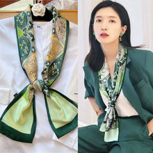Load image into Gallery viewer, Chic Long Silk Scarf for Women - Versatile Spring Accessory