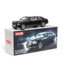 Load image into Gallery viewer, Boxed 1:24 Scale Bentley Mulsanne Toy Car Model ITDinos®
