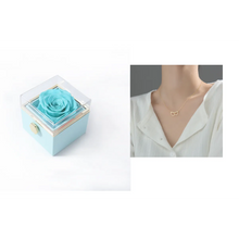 Load image into Gallery viewer, Fashion Acrylic Rotating Rose Jewelry Box ITDinos®