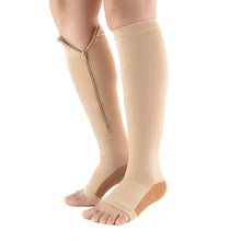 Load image into Gallery viewer, ZipEase Supportive Compression Socks