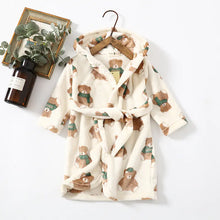 Load image into Gallery viewer, Flannel Coral Velvet Hoodie for Kids and Adults ITDinos®