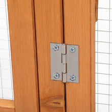 Load image into Gallery viewer, Folding Rabbit Cage, Outdoor Chicken Coop With Running, Wooden Poultry House Play Enclosure, Orange ITDinos®