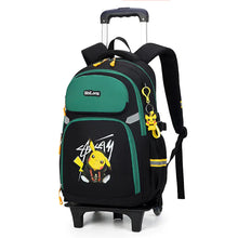 Lade das Bild in den Galerie-Viewer, Large Capacity Cartoon Rolling Backpack for Kids ITDinos®