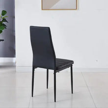 Lade das Bild in den Galerie-Viewer, 14,5pieces Dining Set, Table Metal Leg Mid-century Dining Table For 4-6 People With Mdf Table Top, Pedestal Dining Table, End Table Leisure Coffee Table ITDinos®