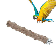 Load image into Gallery viewer, Litewoo Wood Perch Stick Natural Bird Stand Parrot Perch Paw Beak Grinding Stick for Bird Parrot Parakeet Cockatiel Conure Lovebird Budgie (11.79inch/30cm) ITDinos®