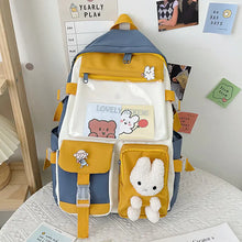 Load image into Gallery viewer, Contrast Color Large Capacity Nylon Girls Backpack ITDinos®