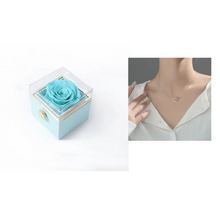 Load image into Gallery viewer, Fashion Acrylic Rotating Rose Jewelry Box ITDinos®